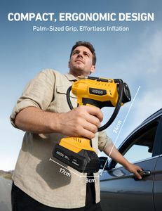 AstroAI Cordless Tyre Inflator – Portable Rechargeable Air Pump