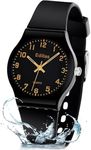 Edillas Kids Analog Watch for Girls Boys Waterproof Learning Time Wristwatch Easy to Read Time for Children