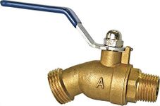 American Valve M71QT 3/4" Mip Quarter Turn Hose Bibb, 3/4"