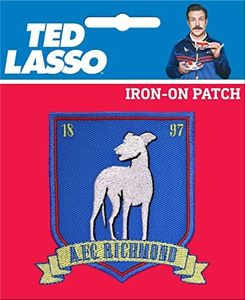 Ata-Boy Ted Lasso AFC Richmond Soccer Logo Officially Licensed Embroidered Patch, 3.2-3.3'' Wide