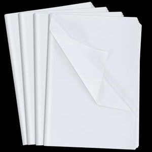 20 x 30 Inches White Tissue Paper 600 Sheets White Wrapping Tissue Paper Bulk for Storage Packaging Christmas Stocking Stuffers Gift Bags Wedding Birthday Art Crafts