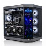 ionz Gaming Desktop PC, Ryzen 7 9800X3D, Nvidia RTX 5080, 32GB DDR5 RAM, 1TB NVMe SSD, 360mm AIO, Windows 11, 850W 80+ PSU - HYTE Y70 Touch - Black