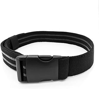 REDAPRIC Thigh Strap Belt for Holster, Anti-Slip Elastic Tactica Nylon Webbing Outdoors for EDC with Quick Release Side Buckle,Unisex (Elastic)