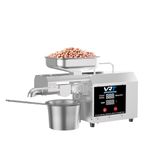 VRT 800W Oil Press/Maker Machine for Home Use Stainless Steel 13 Kg Approx Weight Digital Temperature Control | Extracts Oil from Multiple Seeds | (New One)