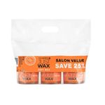 Salon System Just Wax Traditional High Performance Soft Wax for Sensitive Skin 450g, 3 Pack