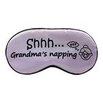 Funny Sleeping Mask for Grandma by Silly Obsessions. Napping Gift for Grandma on Birthday, Mother's Day, Grandparents Day. Get Well Soon Gift for Grandma.