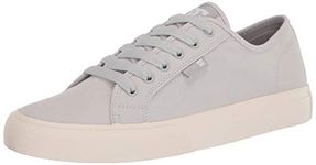 DC Men's Manual Skate Shoe, Cool Grey, 4