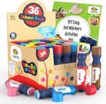 Incredible Value Dot Markers Class Pack in 36 Pack, School and Class Supplies of Dabbers, Daubers, Washable Art Markers in Bulk with Free PDF 101 Dot Markers Activities