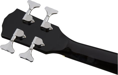 Fender CB-60SCE Acoustic Bass Guitar, Black – Cutaway Electric