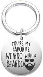 You're My Favorite Weirdo Keychain - Funny Valentine's Day Gifts for Boyfriend Husband - Anniversary Birthday Brother