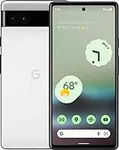 Google Pixel 6A 5G 128GB 6GB RAM Factory Unlocked (GSM Only | No CDMA - not Compatible with Verizon/Sprint) Global Version - Chalk