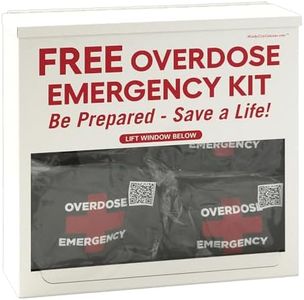 Windy City Cabinet | OD Emergency Kit Distribution Cabinet | High Visibility Cabinet for Emergency Supplies (OD Kit Not Included)