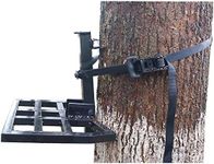 MEEGOON Saddle Hunting Platform,Lightweight and Portable Climbing Tree Stand with Silent Ratchet Strap Attachment,Saddle Hunting Platform with Digger Teeth.