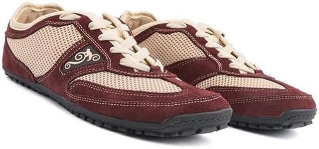 Magical Shoes Barefoot Shoes for Men and Women, Running Shoes, Sports Shoes, Minimalist Shoes, Barefoot Shoes, Minimal Shoes, Explorer 2.0, Friuty Claret Beige Wine Red, 9 AU
