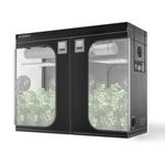 AC Infinity CLOUDLAB 894 Advance Grow Tent, 96”x48”x80” Thickest 1 in. Poles, Highest Density 2000D Diamond Mylar Canvas, 8x4 for Hydroponics Indoor Growing