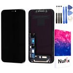 NuFix LCD Replacement for Apple iPhone XR Screen Glass LCD Display Touch Digitizer Assembly New Generation with Frame and Tools A1984 A2105 A2106 A2108