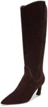 Naturalizer Women's Emily Knee High Boot Chocolate Bar Brown Leather 5.5 M