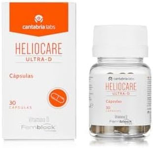 Heliocare Cápsulas Ultra D - Fotoprotección desde el Interior, Previene el Fotoenvejecimiento, Protección Solar Extra con Vitamina C, D y E, 30 cápsulas