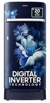 Samsung 189L 5 Star, Inverter, Direct-Cool Single Door Refrigerator (RR21C2H25UZ/HL,Midnight Blossom Blue) Base Stand Drawer
