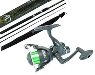 11ft Carbon Carp Float Match Fishing Rod & Hp40r Reel. Hunter Pro Quality Brand
