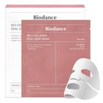 BIODANCE Bio-Collagen Real Deep Mask, Hydrating Overnight Hydrogel Mask, Pore Minimizing, Elasticity Improvement, 34g