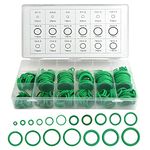 BGTXINGI 279Pcs 18 Sizes Rubber O-Ring Gasket Silicone Sealing Repair Box Washer Seal Assortment Set for Plumbing Automotive General Repair