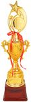 TROPHY JUNCTION Metallic Fiber Trophy (Gold, 16.5 Inch).