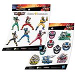 Desert Cactus Power Rangers Sticker - 19 Vinyl Decal Laptop Water Bottle Car Scrapbook Decorations Birthday Favor Party Supplies (2-7)