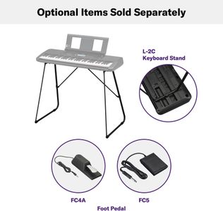 Yamaha PSR-E383 Portable Keyboard – 61-Key Digital Piano