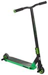 Mongoose Rise 100 Pro Youth and Adult Freestyle Stunt Scooter, High Impact PU 100mm Wheels, Bike-Style Grips, Lightweight Alloy Deck, Green