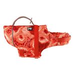 Hurtta LifeSavior Eco Life Jacket for Dogs, Recycled Polyester Shell, Red, 40-80 kg