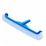 EcoNour 16.5" pool brush head for Cleaning Pool Walls, Tiles, Pool Sweepers for Inground Swimming Pools, Nylon Brush Pool Cleaning Kit with Curved Ends | Scrubbing for Algae Remover