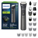 Philips Multi Groomer All-in-One Trimmer Series 7000, Mens Grooming Kit with Trimmer for Beard, Head, Hair, Body, Groin, Nose and Face, NO Blade Oil Needed, MG7960/28