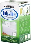 RUST-OLEUM 7860519 Acrylic Tub and Tile Refinishing 2-Part Kit, White 2 Pack