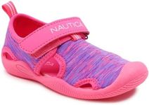 Nautica Kids Protective Water Shoe,Closed-Toe Sport Sandal |Boy - Girl (Big Kid/Little Kid/Toddler), Pink Purple, 10 Toddler