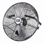 Maxxair Commercial Grade Industrial High Velocity Wall Mount Fan, 18-Inch, | Heavy Duty Patio, Barn, Shop | 18 Inches