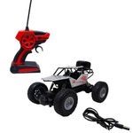 Sky Tech® Rock Crawler Car Remote Control 5 Function High Speed 1:18 Rc Car Toys for Boys 2Wd Off Road Vehicle Toy Cars for Kids Monster Truck Rock Car Climbing Car Toy for Kids【Colors as Per Stock】