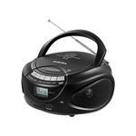 Gelielim Portable CD Player Boombox with Bluetooth, AM/FM Radio, CD Boombox Support USB, SD, MMC Drive, Aux Input, Headphone Jack, Loud Volume Stereo Sound, LCD Display, Mains and Battery