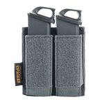 EXCELLENT ELITE SPANKER Tactical Open Top Magazine Pouch Double/Triple Pistol Mag Pouch(Grey)