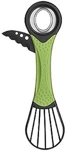 Cuisinart CTG-00-AVO 3-in-1 Avocado Tool,Black/Green