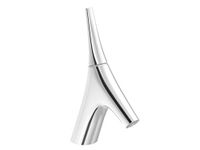 Kohler Vive Wash Basin Tap - Silver with Chrome Finish - Mixer Tap for Bathroom - Metal Sink Faucet - Polished Elegant Design - Easy Unique Lever Handle Movement - Deck Mounting Type 23966IN-4ND-CP