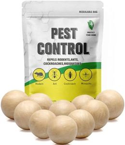 GIWENW Ultrasonic Rat Repellent for Car Engines, Natural Pest Repellent Indoor & Outdoor, Get Rid of Mice, Ant, Roach, Spider & Rodent, Safe for Children and Pets - 10P