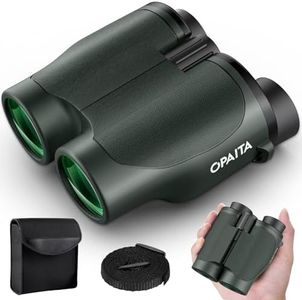 20x32 Compact Binoculars for Bird Watching - OPAITA High Powered Small Binoculars for Adults Kids with Low Light Vision for Hunting Cruise Trip Travel Concert Hiking Green