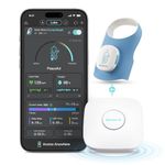 Sense-U Smart Sock Shoe 2 (Long Range) Baby Monitor with Access from Anywhere: Track Heart Rate, Sleep Patterns with Transmissive PPG Foot Sensor