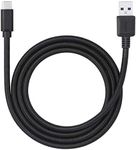 Perixx PERIPRO-403 USB Type-C Male to USB-A Female 1ft. Cable - USB2.0 Spec for Keyboard and Mouse Connection with Smartphone, Laptop, and Tablet - Black