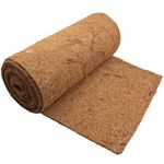 Fengaim 3m*0.3m/120" x 12" Coco Hanging Basket Liner Coconut Growing Mat Garden Plant Flowerpot Coconut Fibre Matting Liner Roll for Patio Containers Wall Troughs Reptile Carpet Lizard Cage Mat