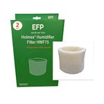 EFP Humidifier Filter for Holmes HWF75PDQ-U HWF75 (2-Pack)