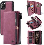 Bpowe iPhone 11 Pro Max Wallet Case