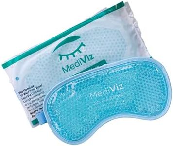 Cooling Eye Mask for Puffy Eyes, Allergies, Sinuses