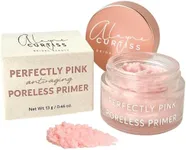 Perfectly Pink Poreless Primer Face Makeup Primer, Pore Perfecting, Skin Smoothing, Mattifying, Line Smoothing, Long Lasting, Skin Blurring, Use before or after foundation, powder, All skin types